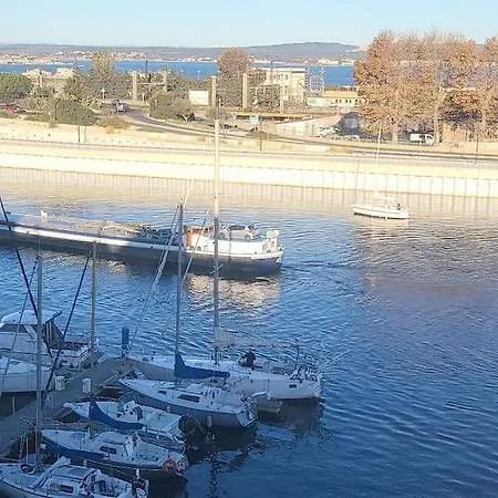 Apartament Le Pavois D'or Renove Avec Gout, Superbe Vue, Proximite Gare Et Centre, Climatisation, Sète
