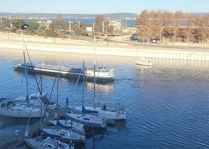 Lejlighed Le Pavois D'or Renove Avec Gout, Superbe Vue, Proximite Gare Et Centre, Climatisation, Sète