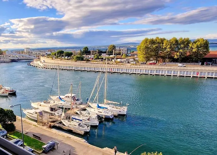 Le Pavois D'or Renove Avec Gout, Superbe Vue, Proximite Gare Et Centre, Climatisation, Lejlighed Sète